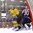 HELSINKI, FINLAND - JANUARY 2: Sweden's Alexander Nylander #19 celebrates after scoring a third period goal on Slovakia's Adam Huska #30 during quarterfinal round action at the 2016 IIHF World Junior Championship. (Photo by Matt Zambonin/HHOF-IIHF Images)

